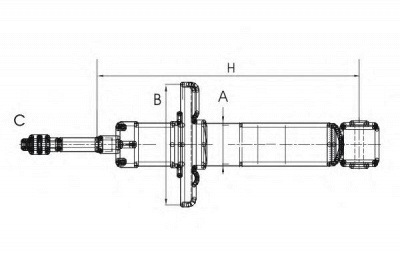 SCT GERMANY z1029 -  Амортизатор